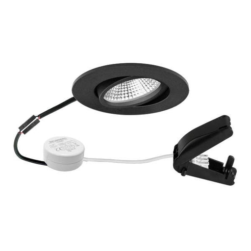 Brumberg Leuchten - Downlight/Strahler/Flutlicht LED-Einbaustrahler 230V 40484183AB 3000K, sw