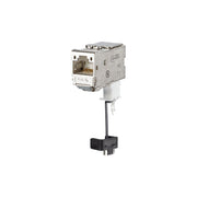 Metz Connect - Modularer Steckverbinder C6Amodul 270 Jack 130B12-E Cat. 6A geschirmt − 10 Stück