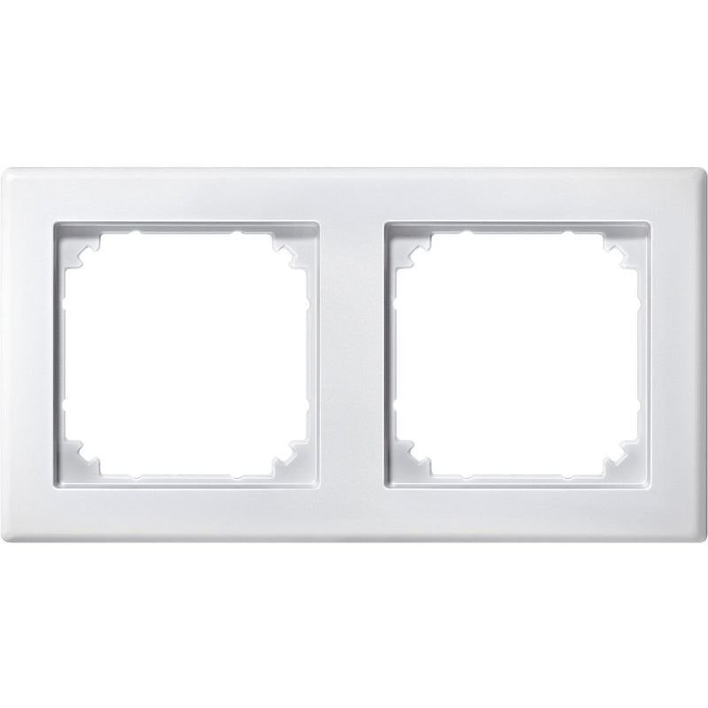 Merten - Abdeckrahmen Rahmen 2f.pws 462219 waage/senkrecht