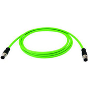 Telegärtner - Konfektionierte Leitung für steckbare Gebäudeinstallation STX M12x1-M12x1 VL D-kod. 100017261 Cat.5 SFUTP-A0200