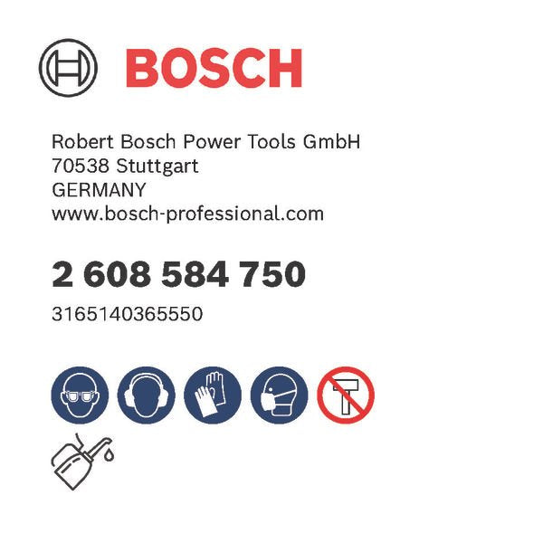 Bosch - Zentrierbohrer/Anbohrer Zentrierbohrer 2608584750 HSS-Co, 65 mm