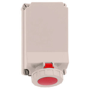 Bals Elektrotech - CEE-Steckdose (IEC 60309) Wandsteckdose 63A 4p 400V 11827 6h IP67