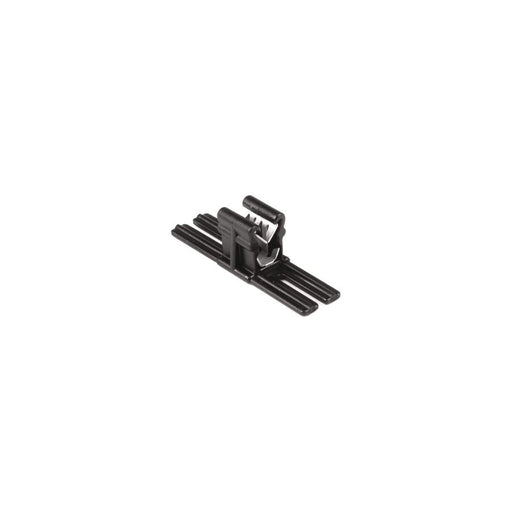 HellermannTyton - Befestigungsschelle für Kabel/Rohre Anwickelclip EC14 EC14-PA66HIRHS-BK Edge-Clip 14 − 500 Stück