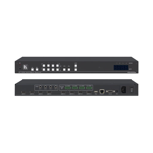 Kramer - Audio-/Misch-/Schaltpult 4K HDMI Matrix-Schalter VS-44H2A 4x4
