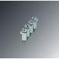 Phoenix Contact - Querverbinder/Brücker für Reihenklemme Brücke FBRN 4-4 N 4pol, aluminium − 10 Stück