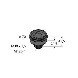 Turck - Funksender LED-Anzeige B-TL70DXN2-Q8 Signalsäule