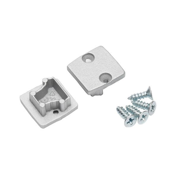 Brumberg Leuchten - Mechanisches Zubehör/Ersatzteile für Leuchten Endstück für Profil 53062260 silber