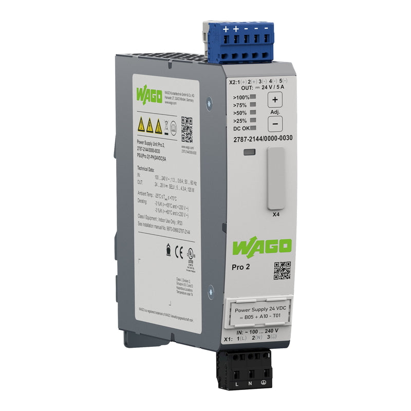 WAGO - Gleichstromversorgung Stromversorgung 2787-2144/000-030 Pro 2,1 phasig