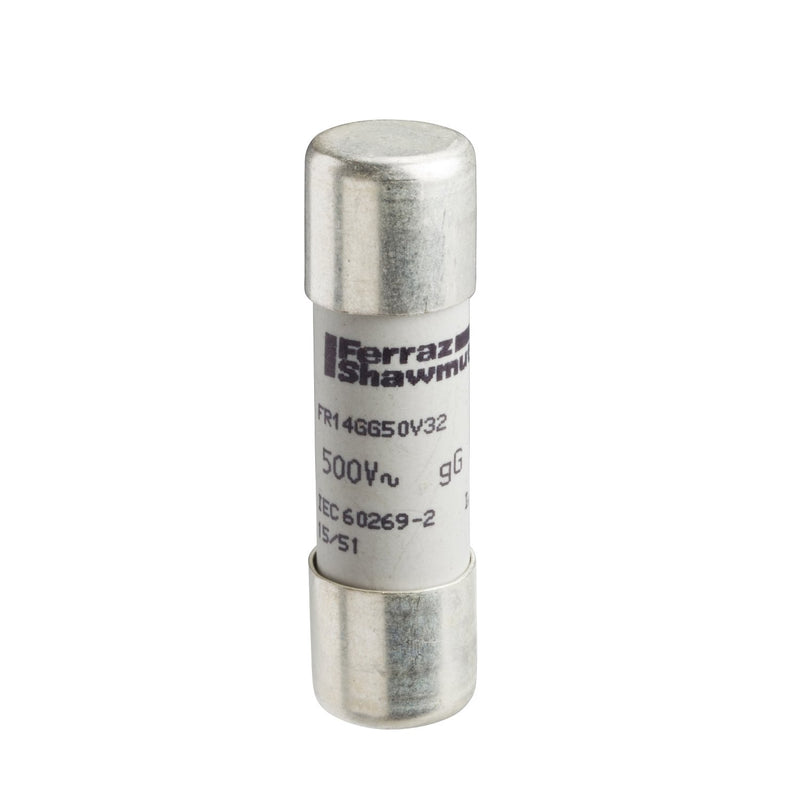 Schneider Electric - Zylindrische Sicherung Sicherungseinsatz DF2EN32 14x51mm − 10 Stück