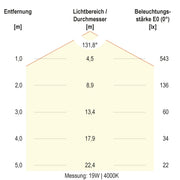 EVN Lichttechnik - Decken-/Wandleuchte LED-Wandleuchte SL44120125 IP44