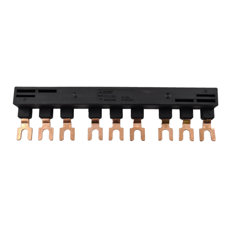 Mitsubishi Electric - Hilfsschalterblock 3-Phasen Sammelschiene UT-3B4