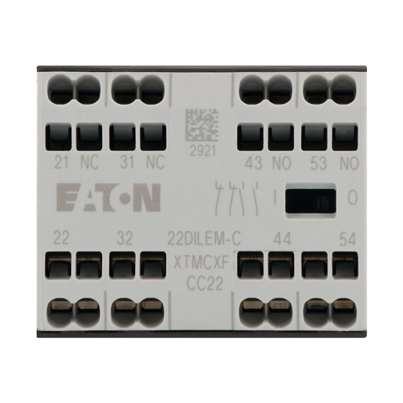 Eaton - Hilfsschalterblock Zub.Leistungsschütz 22DILEM-C mit Federzugklemme