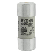 Eaton - Zylindrische Sicherung Sicherungseinsatz Nieders. CYL GG 22,#C22G20S 20A AC 690V 80kA − 10 Stück