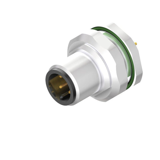 Weidmüller - Rundsteckverbinder, Einbau (PCB) Stecker SAIEM12S5H5.5TLM16 M12 − 10 Stück