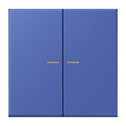Jung - Bedienelement intelligent Taster 2fach BT LC 17102 206 bleu outremer 31