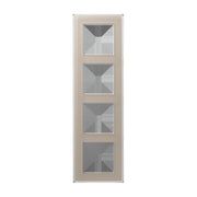 Jung - Abdeckrahmen Glasrahmen 4fach AV 584 GLM CH champagner (Glas)