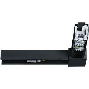 Zumtobel - Mechanisches Zubehör/Ersatzteile für Leuchten L-Verbinder schwarz TECTON T-VL2 BK