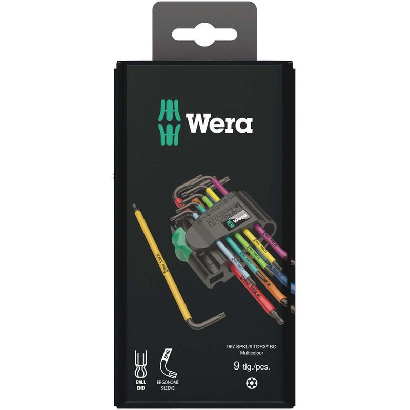 Wera - Werkzeugset Winkelschlüsselsatz 073599 9-tlg