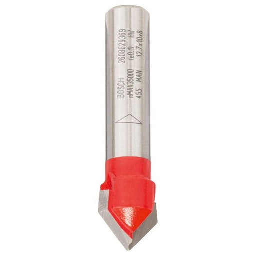Bosch - Fräser V-Nutfräser Expert for 2608629369 Wood 8 mm D 12,7 mm