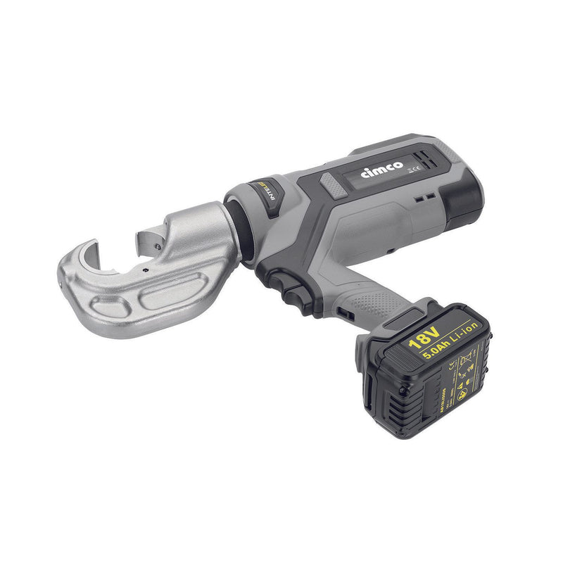 Cimco Werkzeuge - Presswerkzeug Kabelschuhe/Verbinder, Aderendhülsen, Schirmanschluss Hydraulische Akkupresse 106665 bis 130kN 400qmm