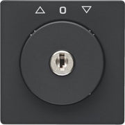 Berker - Abdeckung/Bedienelement für Installationsschalterprogramme Zentralstück m Schloss 1083608600 für Jal. Q.1/3 an