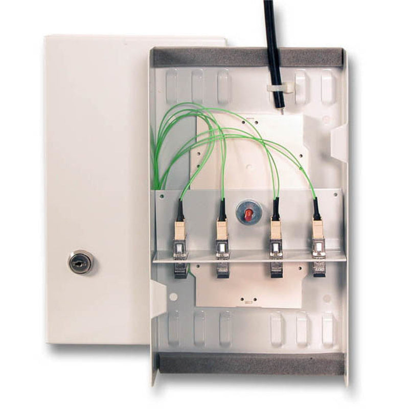 EFB-Elektronik - Patchpanel LWL Kompakt Spleißbox 53603.1 RAL 7035