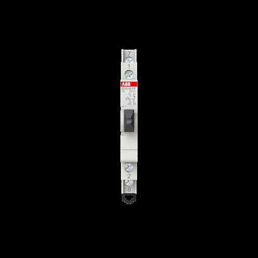 ABB Stotz S&J - Taster für Reiheneinbau Taster E215-16-11F schwarz