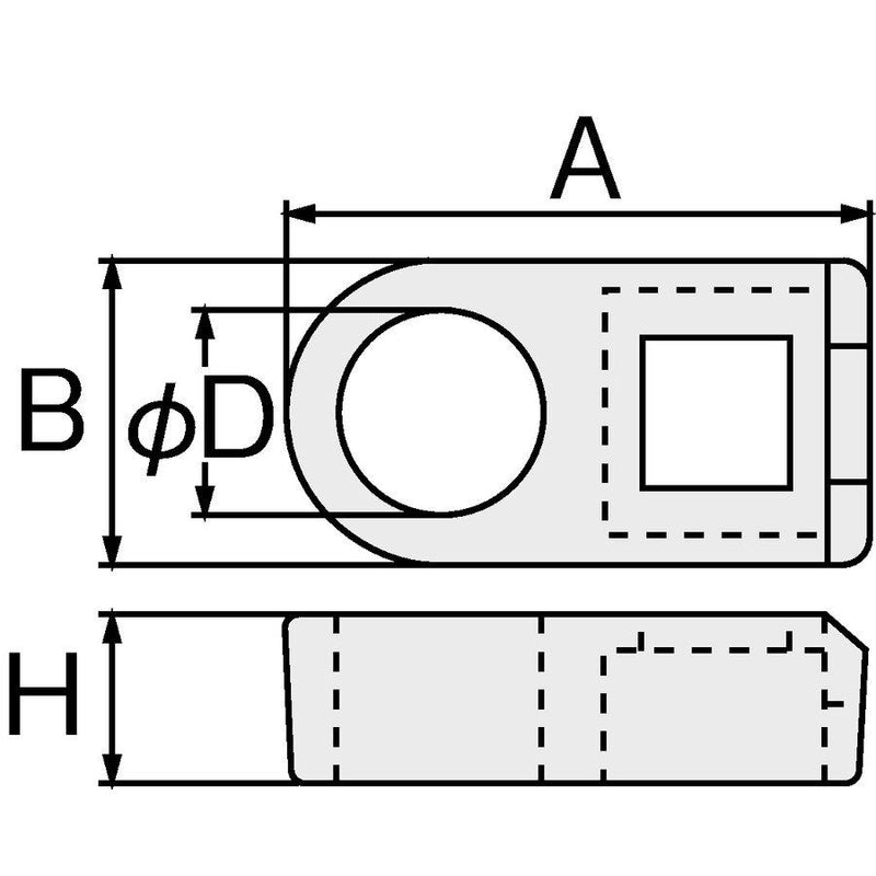 HellermannTyton - Befestigungssockel und -element für Kabelbinder Befestigungssockel CL8-W-BK-C1 − 100 Stück