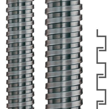 Flexa - Metall-Schutzschlauch Metallschutzschlauch SPR-AS AD19/10m Stahl,vz,VDE