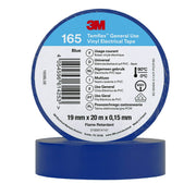 3M - Klebeband PVC Elektro-Isolierband Temflex165 bl19X20 165BL5E