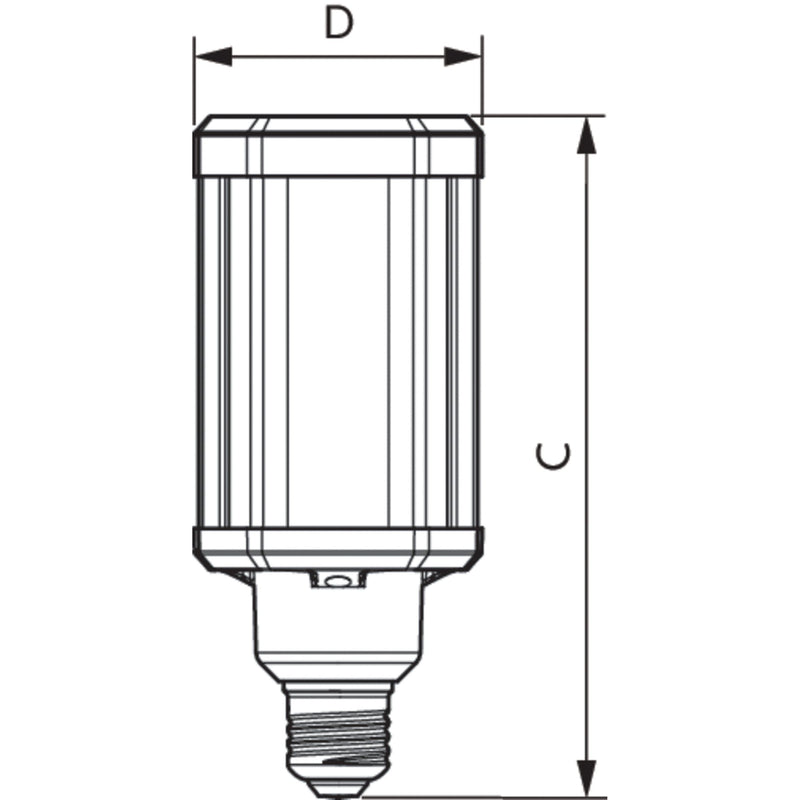 Philips Lighting - LED-Lampe/Multi-LED LED-Lampe E27 TForce LED #63818400 3000K