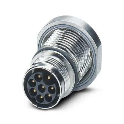 Phoenix Contact - Rundsteckverbinder, feldkonfektionierbar (Industriesteckverbinder) Gerätesteckverbinder ST-3EP1N8AH100S-NM Hinterwand − 1000 Stück