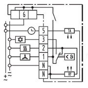 Eberle Controls - Raumthermostat/Uhrenthermostat Raumtemperaturregler RTR-E 6763/24V