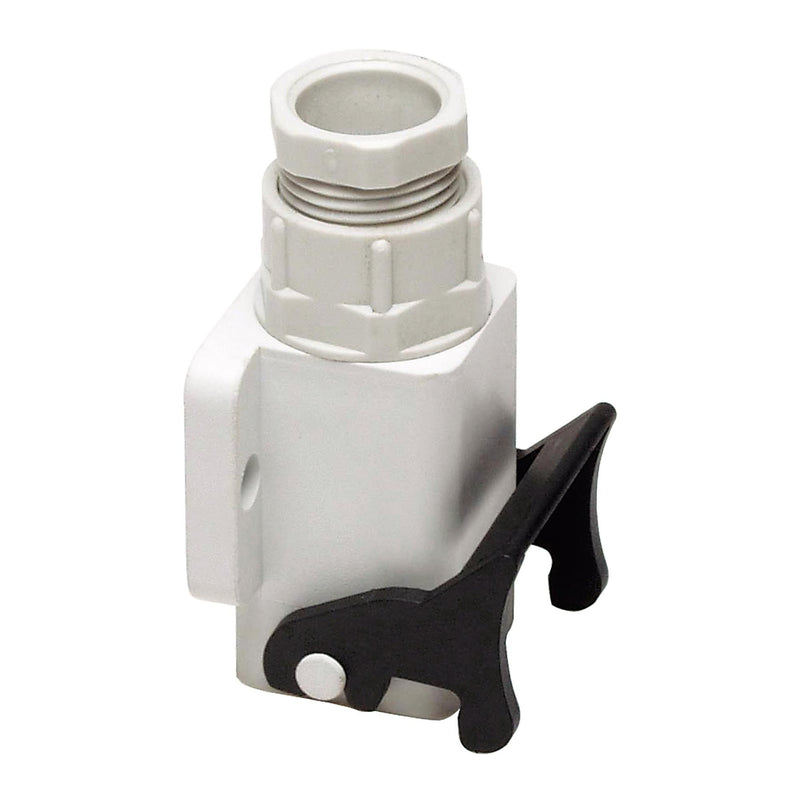 Walther Werke - Gehäuse für Rechtecksteckverbinder Sockelgehäuse T700620 A3/A4 H=25,5mm M20