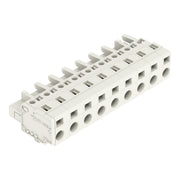 WAGO - Kabelsteckverbinder für Leiterplattensteckverbinder 1-Leiter-Federleiste 721-209/008-000 CAGECLAMP 2,5mm²,lgr − 25 Stück