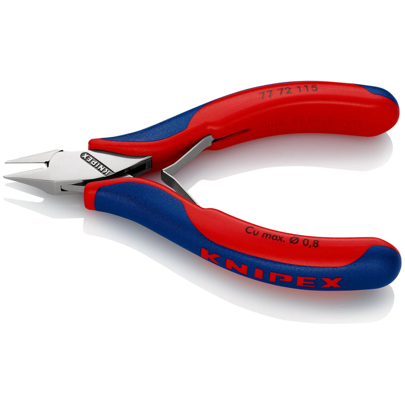 Knipex - Seitenschneider Elektronik-Seitenschneider 77 72 115 spiegelpoliert,115mm