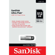 Sandisk - Speichermedium digital USB 3.0 Stick 512GB SDCZ73-512G-G46 Sandisk,Ultra Flair