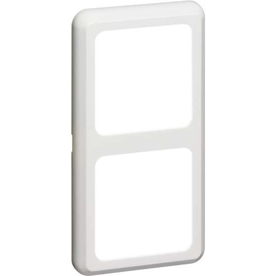 Peha - Abdeckrahmen Rahmen 2-fach orange D 772.33 waage/senkrecht
