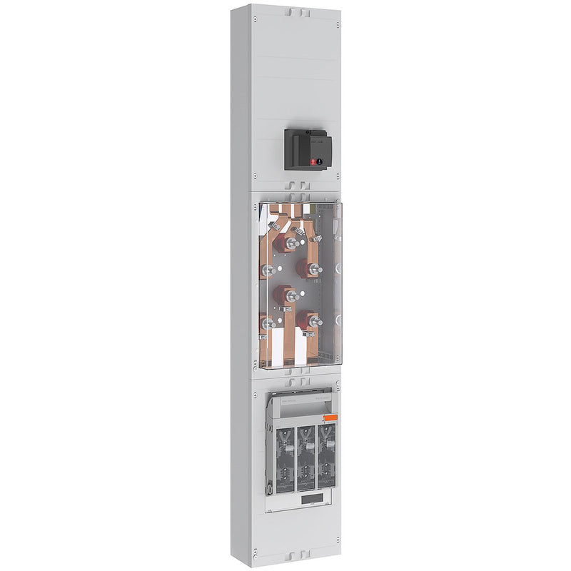 ABN - Verteilerfeld für Installationsverteiler Wandlerfeld 200A 5pol WK109Y3920 NA-Schutz NAR-MPLNH1