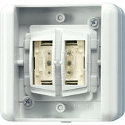 Jung - Bussystem-Tasterankopplung KNX Taster BA 8472.01 LED W 2f. Tasterstellung