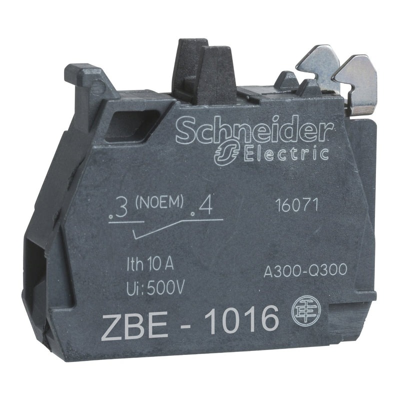 Schneider Electric - Hilfsschalterblock Hilfsschalter ZBE1016 1S, schraubanschl