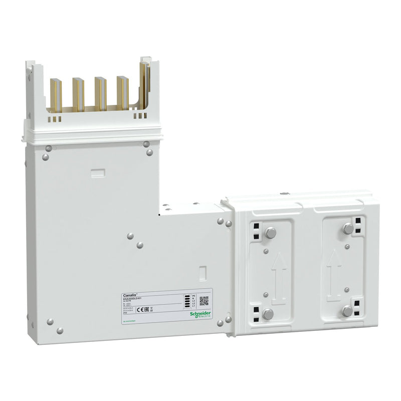 Schneider Electric - Richtungsänderung für Schienenverteiler KSA Winkelelement KSA400DLE401 400A flach PE innen