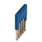 Phoenix Contact - Querverbinder/Brücker für Reihenklemme Steckbrücke FBS 5-4 BU 5-polig, blau − 50 Stück