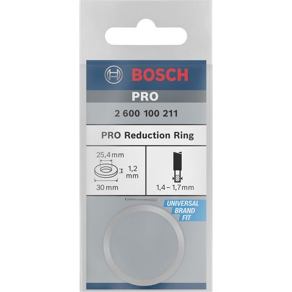 Bosch - Systemzubehör für Sägen (Akku/elektrisch/Druckluft) Reduzierring für PRO 2600100211 Kreissägeblatt 30 x