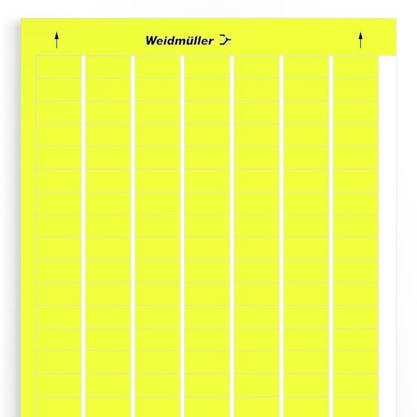 Weidmüller - Kennzeichnungsmaterial Gerätemarkierer LM MT300 25,4X12,7GE − 10 Stück