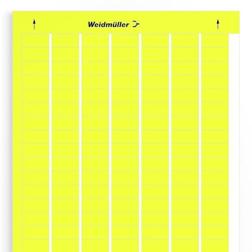 Weidmüller - Kennzeichnungsmaterial Gerätemarkierer LM MT300 25,4X12,7GE − 10 Stück
