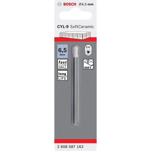 Bosch - Bohrer Fliesenbohrer CYL-9 2608587162 Ceramic, 6,5 x 80 mm