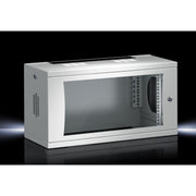 Rittal - Netzwerkgehäuse FlatBox 6HE 600x400x358mm DK 7507.000 Sichttür