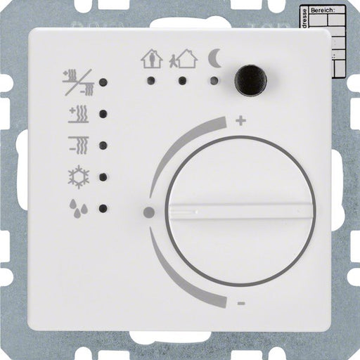 Berker - Bussystem-Raumtemperaturregler Raumtemperaturregler 75441129 Tasterschnittstelle