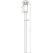 DEHN - Distanzhalter für Blitzschutz DEHNiso-DLH Distanzhalter DILH8DS10L280KGRGFK D 10mm f. Rd 8mm